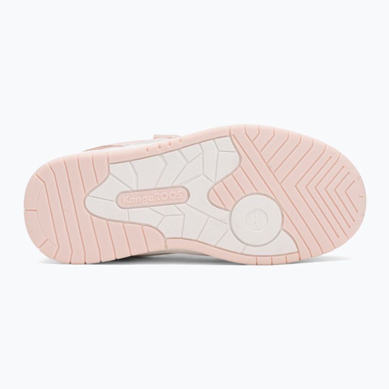 Vaikiški batai KangaROOS K-CPI Izel EV frost pink/cool beige 4