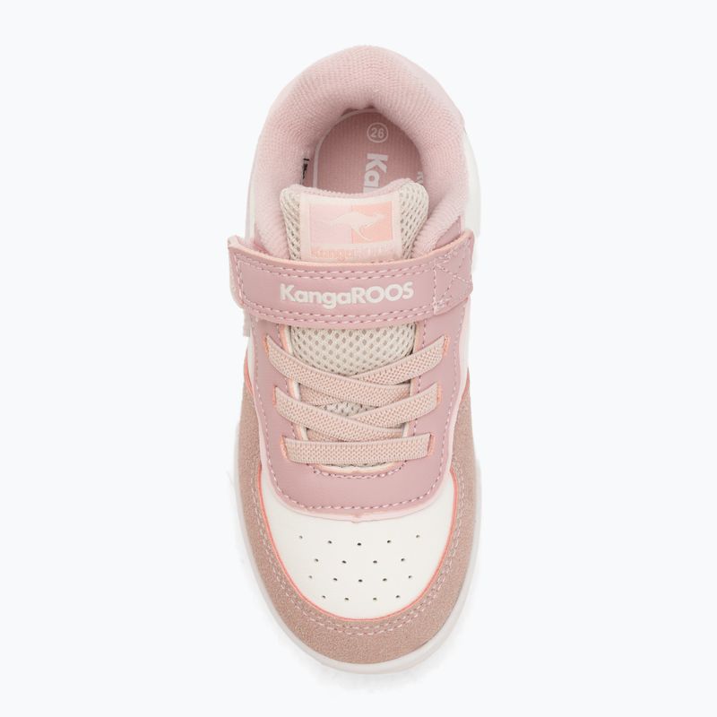 Vaikiški batai KangaROOS K-CPI Izel EV frost pink/cool beige 5