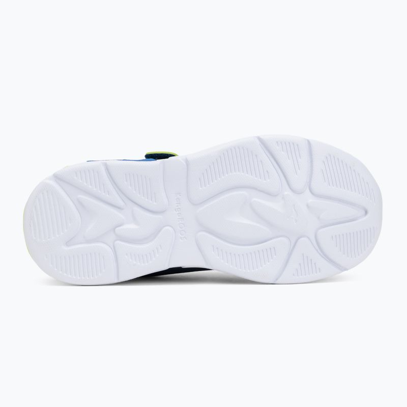Vaikiški batai KangaROOS K-SLB Naro EV dark navy/lime 4