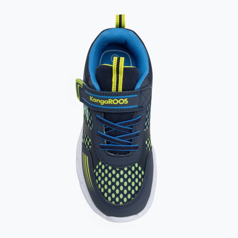 Vaikiški batai KangaROOS K-SLB Naro EV dark navy/lime 5