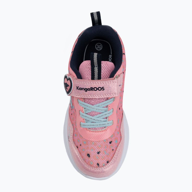 Vaikiški batai KangaROOS K-SLG Beauty EV rose/dark navy 5