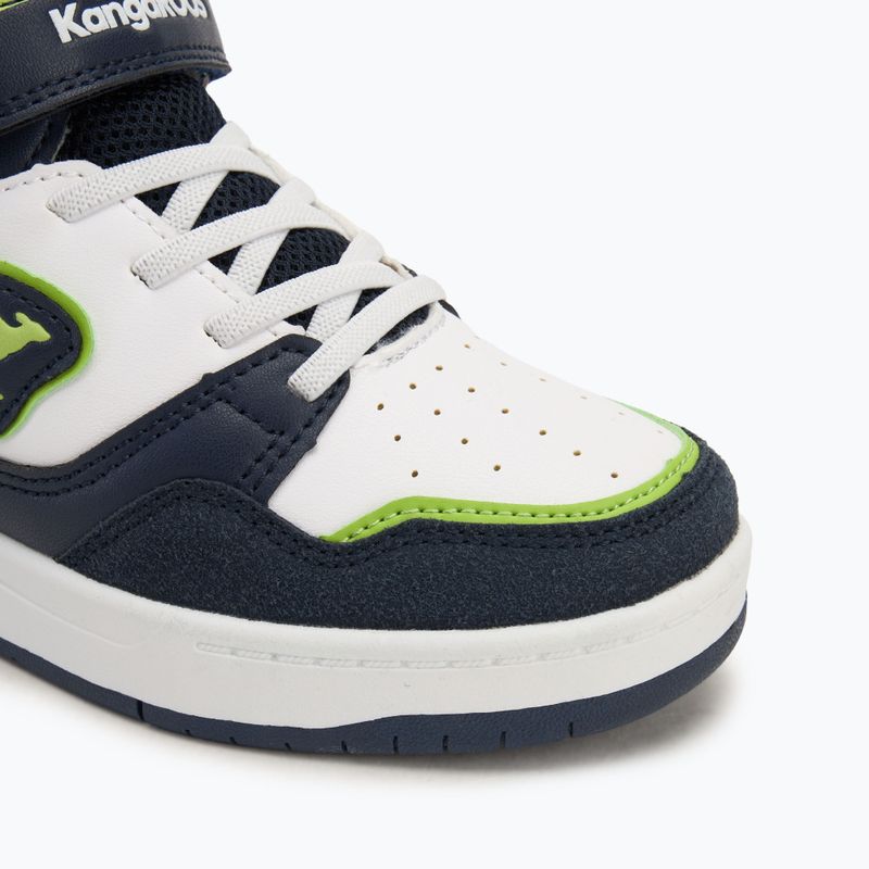 Vaikiški batai KangaROOS K-CP Dunkin Mid EV dark navy/lime 7