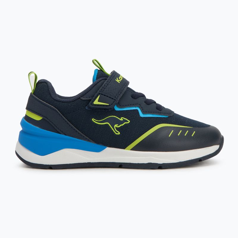 Vaikiški batai KangaROOS KD-Batter EV dark navy/lime 2