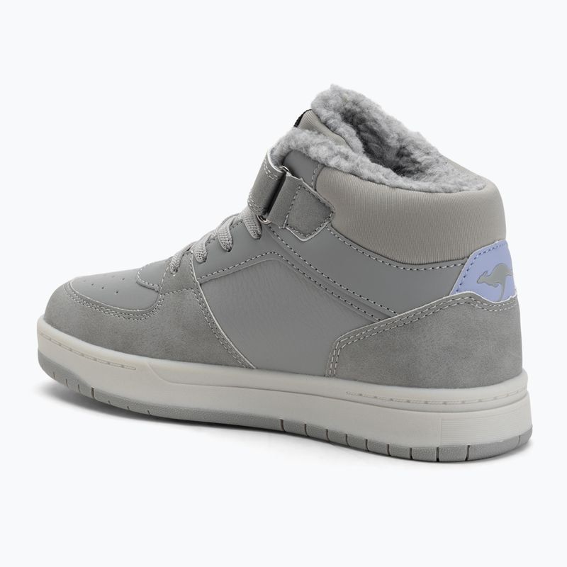 Vaikiški batai KangaROOS K-CP Bound Mid EV ultimate grey/lavendin 3