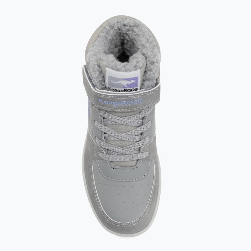 Vaikiški batai KangaROOS K-CP Bound Mid EV ultimate grey/lavendin 5