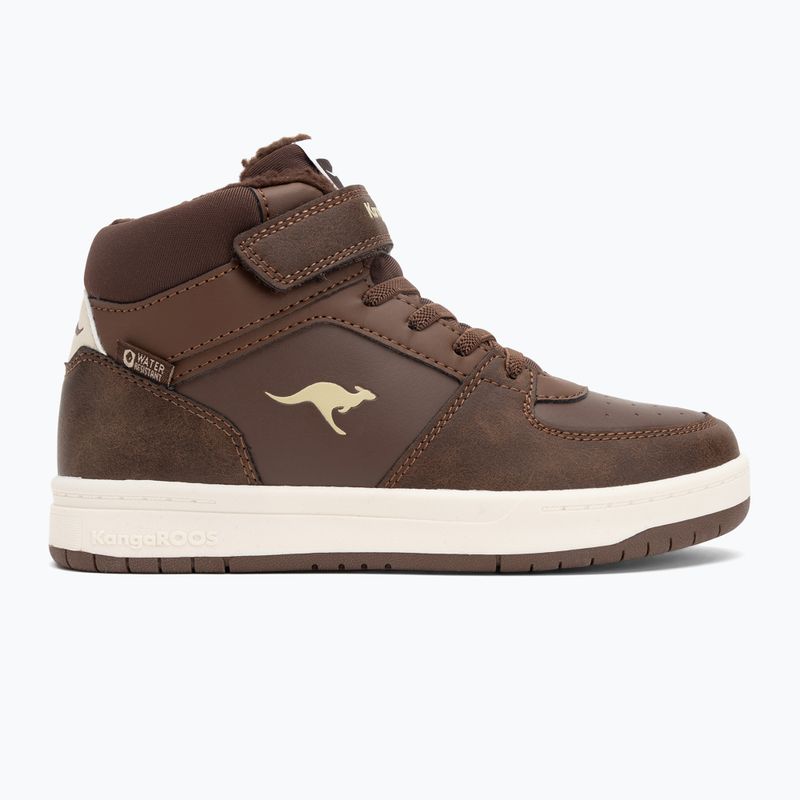 Vaikiški batai KangaROOS K-CP Bound Mid EV slate black/blond wood 2
