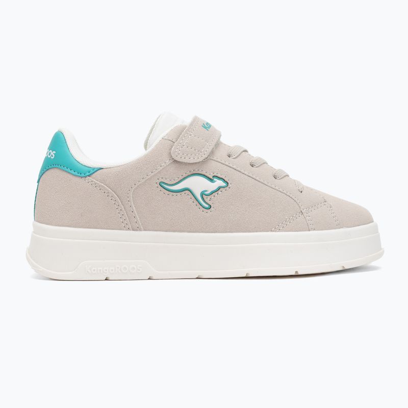 Vaikiški batai KangaROOS K-GK Milky EV crystal gray/ocean 2