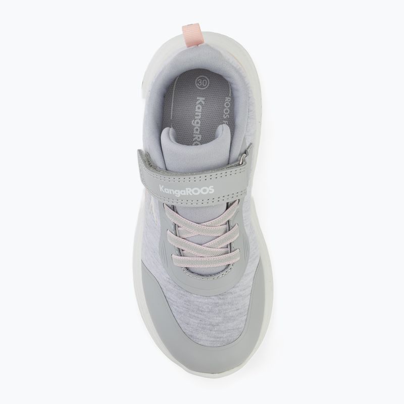 Vaikiški batai KangaROOS K-RDI Cushies EV vapor grey/frost pink 5