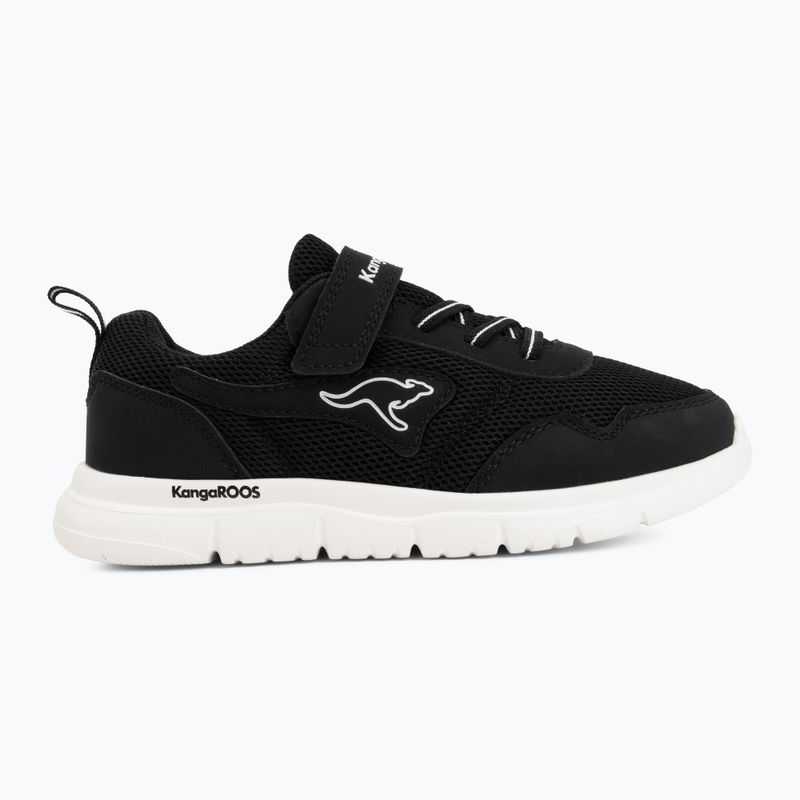 Vaikiški batai KangaROOS K-ETK Possum EV jet black/white 2