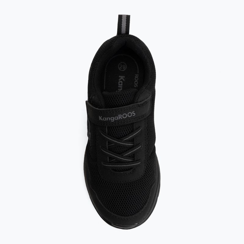 Vaikiški batai KangaROOS K-ETK Possum EV jet black black/mono 5