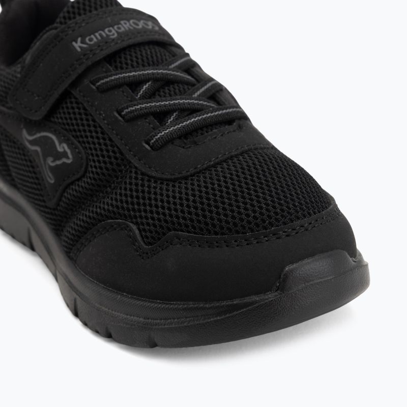 Vaikiški batai KangaROOS K-ETK Possum EV jet black black/mono 7