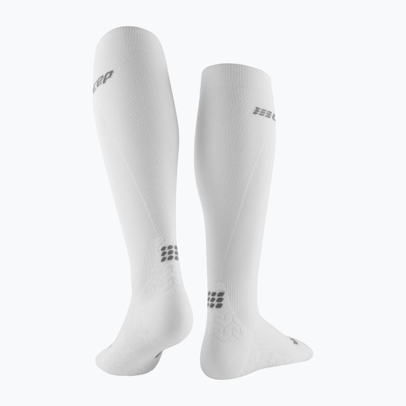 Vyriškos kompresinės kojinės CEP Ultralight Tall white 2