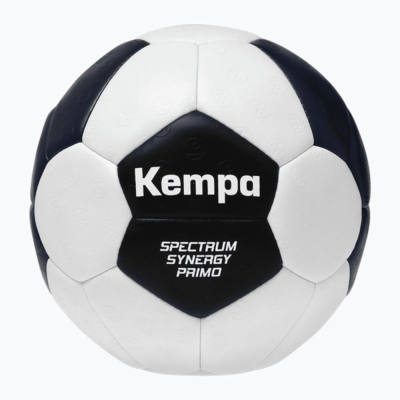 Rankinio kamuolys Kempa Spectrum Synergy Primo Game Changer pilkas/tamsiai mėlynas dydis 1 4