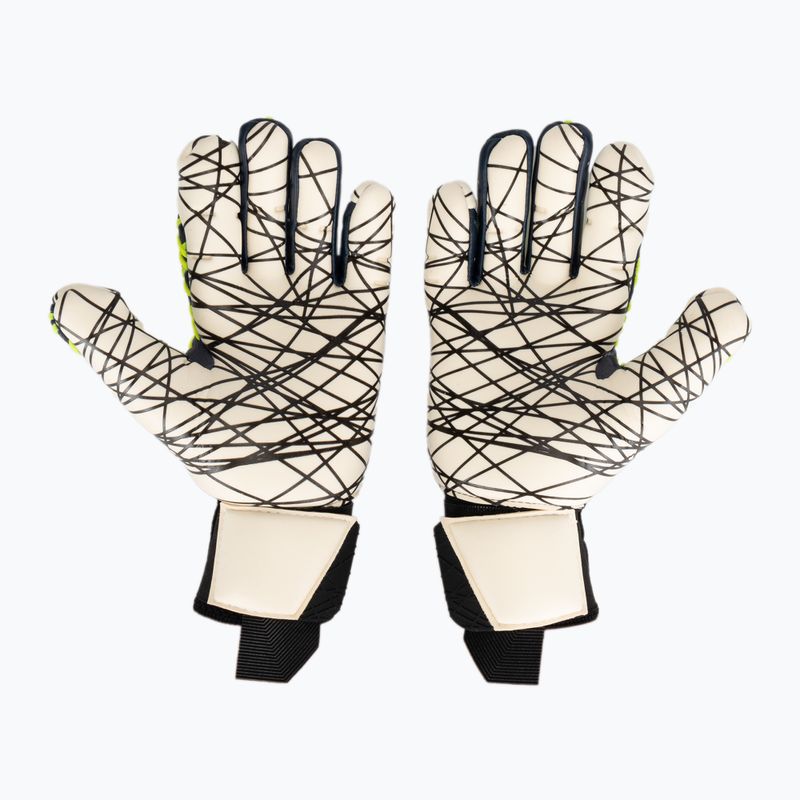 Vartininko pirštinės uhlsport Prediction Ultragrip HN navy/white/fluo yellow 2