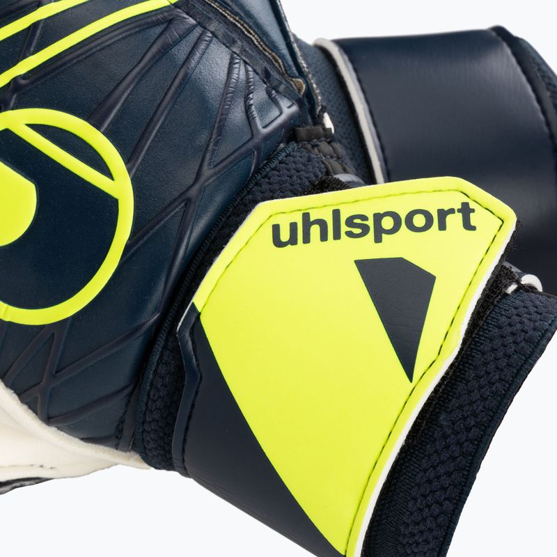 Vartininko pirštinės uhlsport Prediction Soft Flex Frame black/white/fluo orange 3