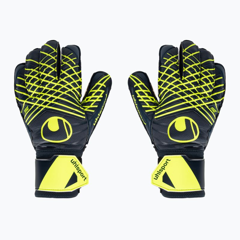 Vartininko pirštinės uhlsport Prediction Soft Pro black/white/fluo orange