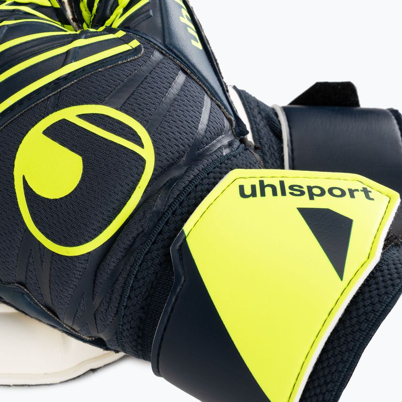 Vartininko pirštinės uhlsport Prediction Soft Pro black/white/fluo orange 3