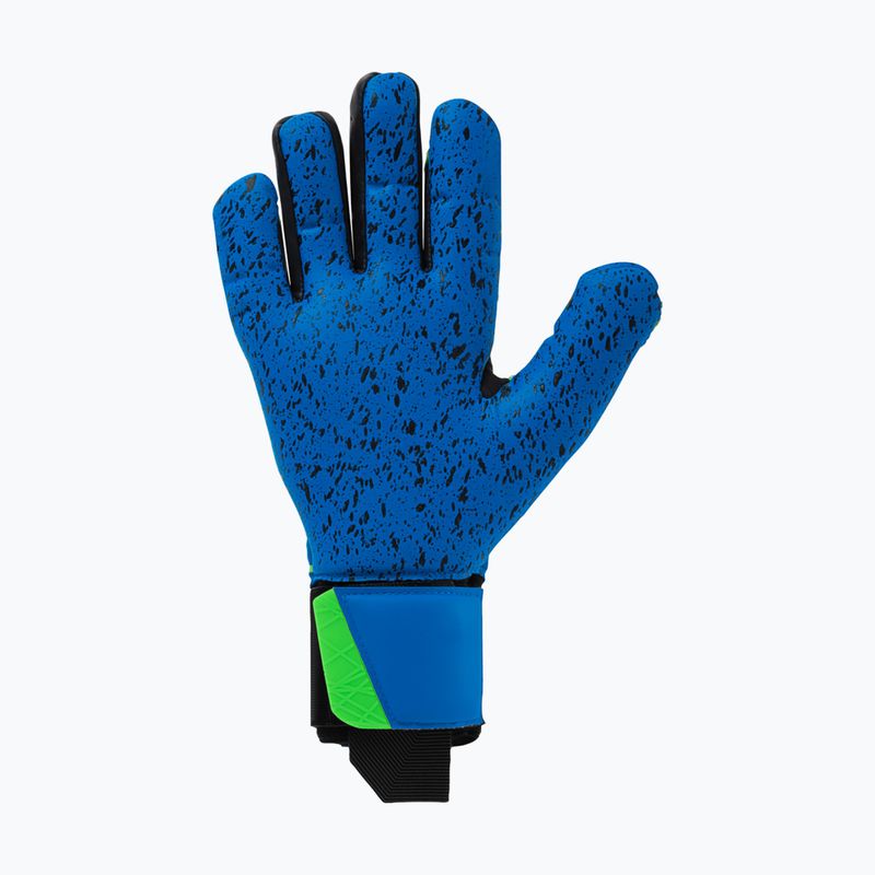 Vartininko pirštinės uhlsport Aquagrip HN pacific blue/fluo green/w 2