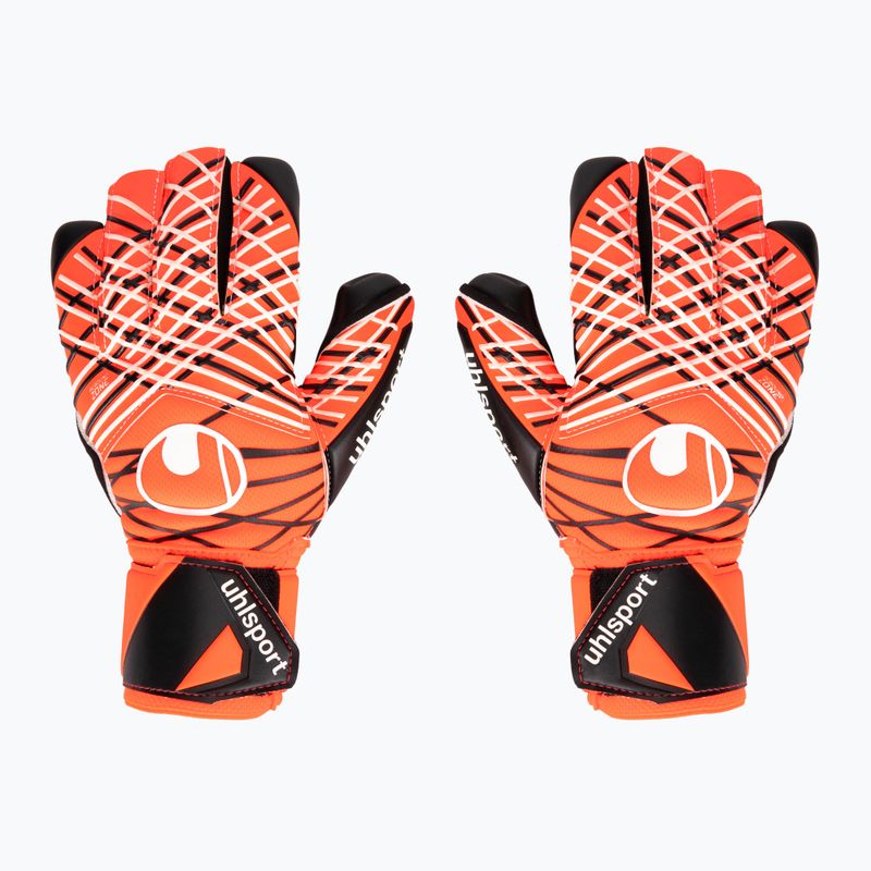 Vartininko pirštinės uhlsport Super Resist + HN fluo orange/white/black