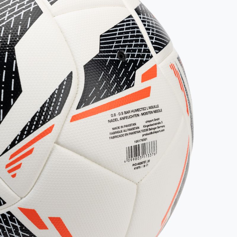 Futbolo kamuolys uhlsport Match Addglue white/navy/fluo red dydis 5 3