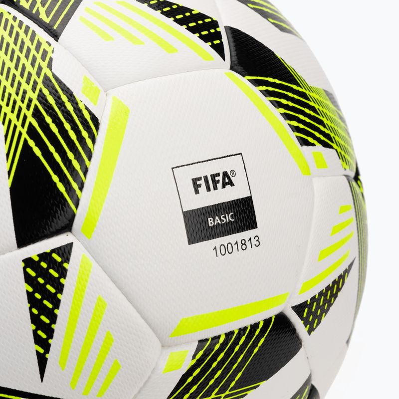 Futbolo kamuolys uhlsport Pro Addglue white/black/fluo yellow dydis 5 3