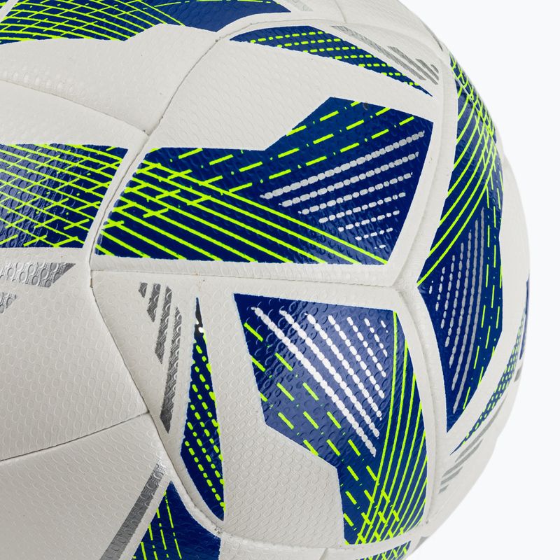 Futbolo kamuolys uhlsport 350 Lite Match Addglue white/dark blue/fluo yellow dydis 4 3