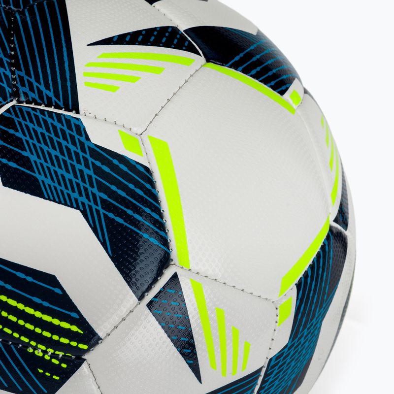 Futbolo kamuolys uhlsport Team white/navy/fluo yellow dydis 4 3
