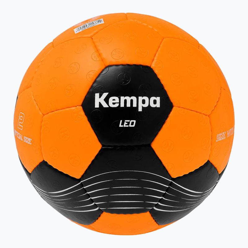Rankinio kamuolys Kempa Leo oranžinis dydis 0