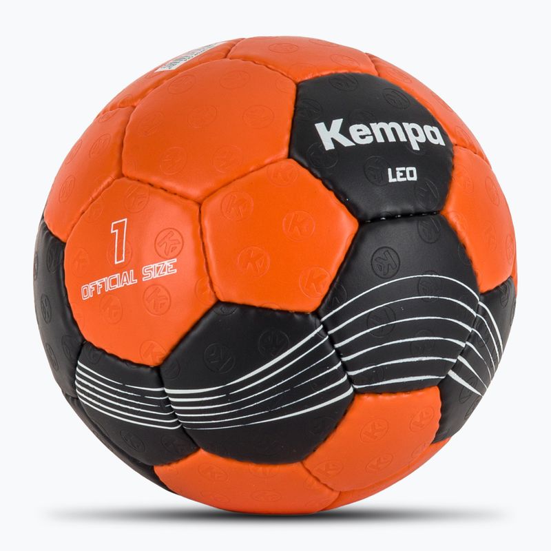 Rankinio kamuolys Kempa Leo oranžinis dydis 1 2
