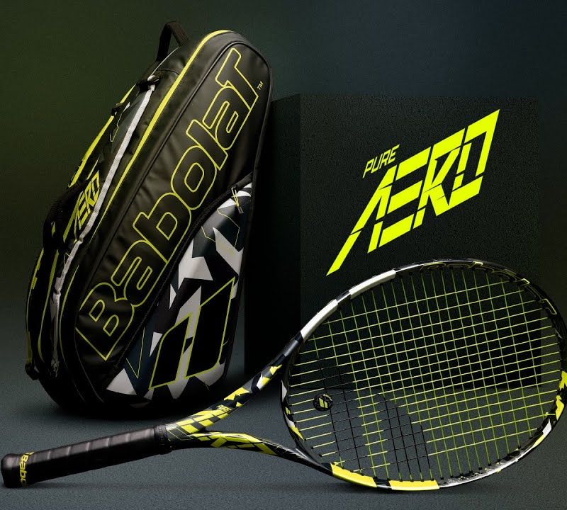 Babolat Pure Aero Junior 25 vaikiška teniso raketė pilkai geltona 140468 9
