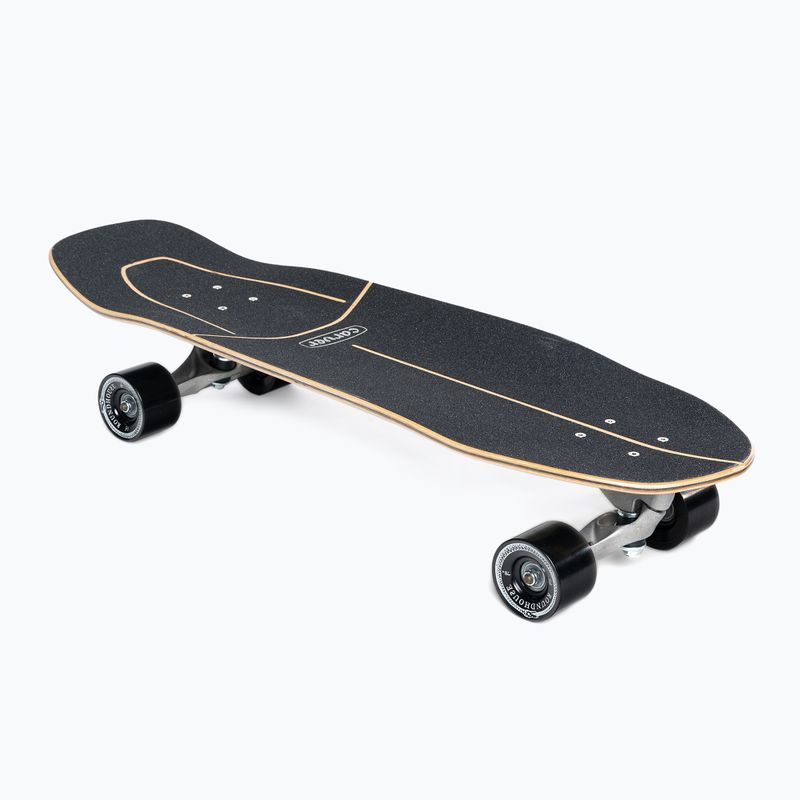 Surfskate riedlentė Carver CX Raw 31,25" Super Slab 2021 Complete black/yellow C1012011099 2