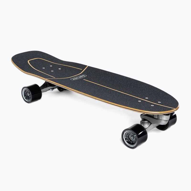 Surfskate riedlentė Carver C7 Raw 31,25" Knox Phoenix 2022 Pilnas juodai raudonas C1013011133 2