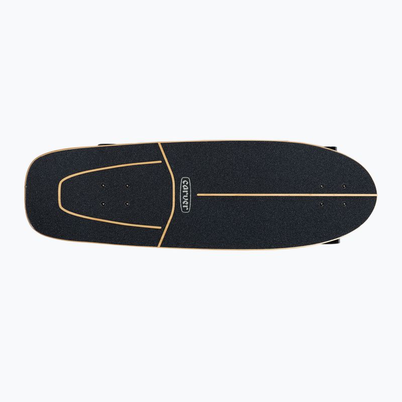 Surfskate riedlentė Carver C7 Raw 31,25" Knox Phoenix 2022 Pilnas juodai raudonas C1013011133 4