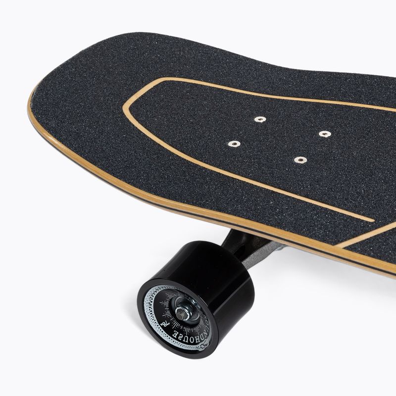 Surfskate riedlentė Carver C7 Raw 31,25" Knox Phoenix 2022 Pilnas juodai raudonas C1013011133 6