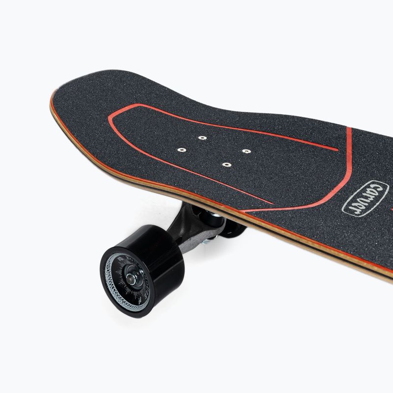 Surfskate riedlentė Carver C7 Raw 31" Kai Lava 2022 Complete red-purple C1013011142 6