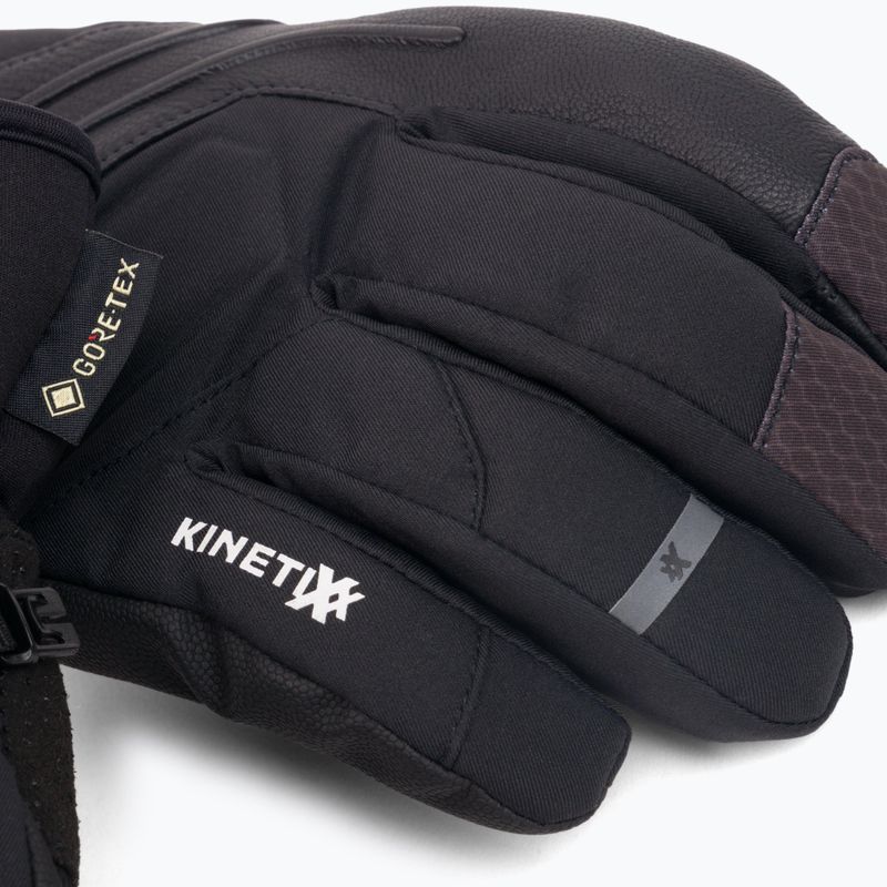 Vyriškos slidinėjimo pirštinės KinetiXxx Bruce Ski Alpin GTX juodos spalvos 7019250 01 4