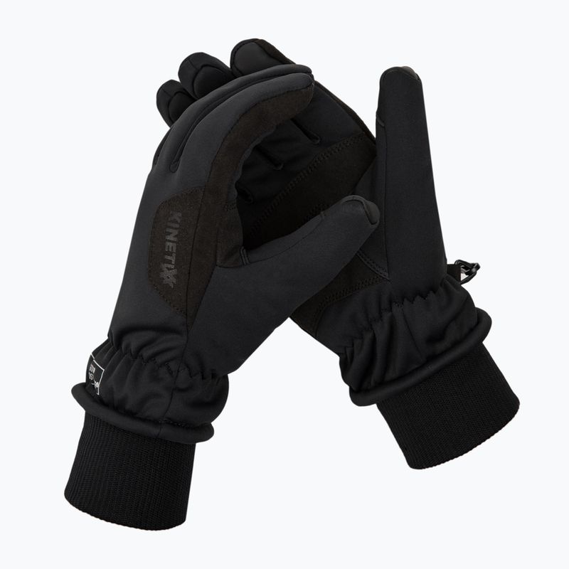 KinetiXxx Marati slidinėjimo pirštinės juodos 7019-410-01