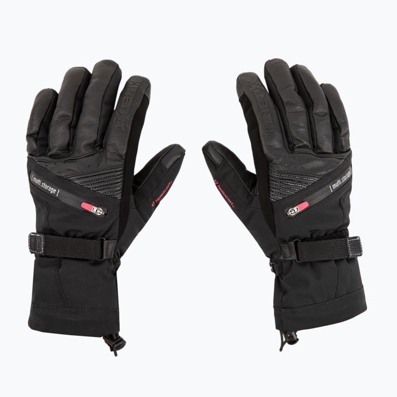 Vyriškos pirštinės KinetiXx Bob Ski Alpin Black 7020-230-01 3