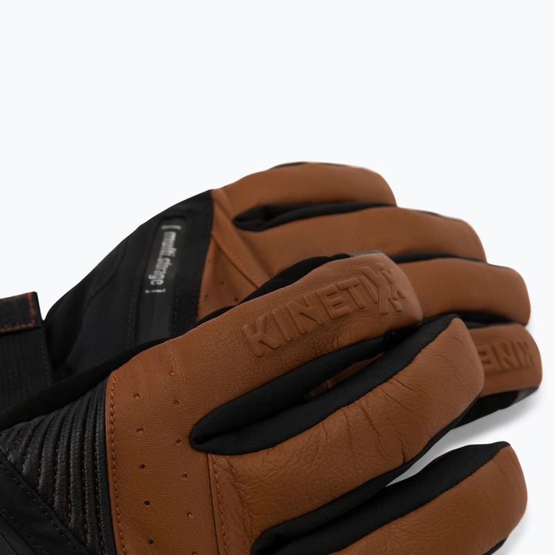 Vyriškos slidinėjimo pirštinės KinetiXx Bob Alpin brown 7020-230-05 4
