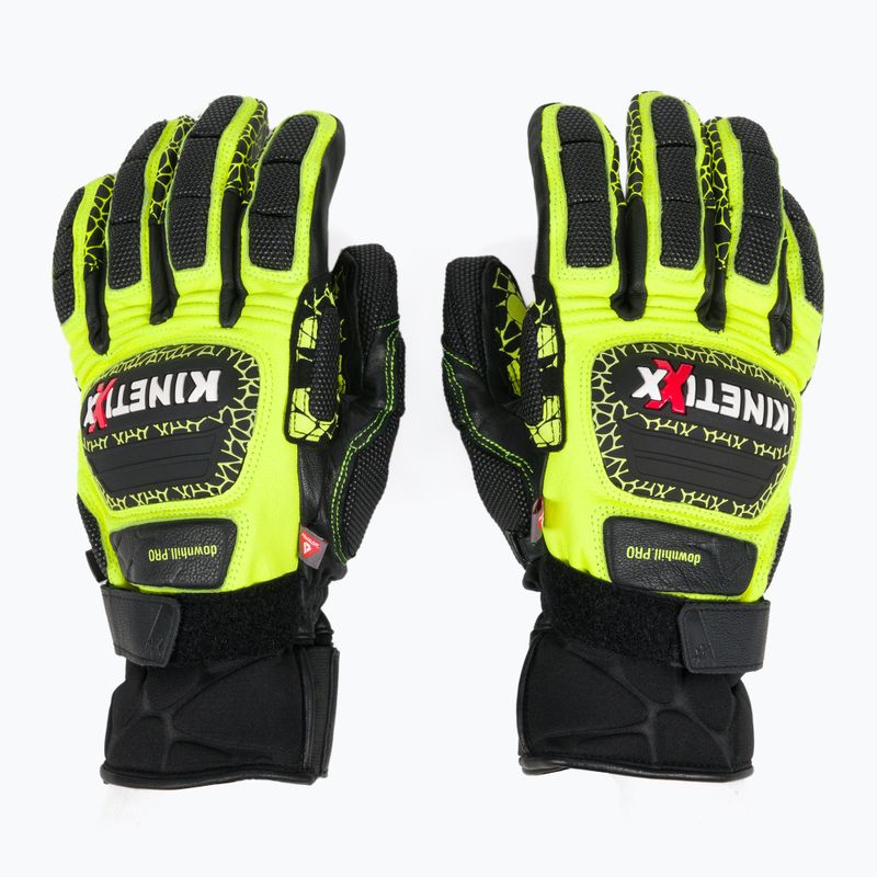 KinetiXxx Tarik Race WC slidinėjimo pirštinės juoda/geltona 7021-260-01 3