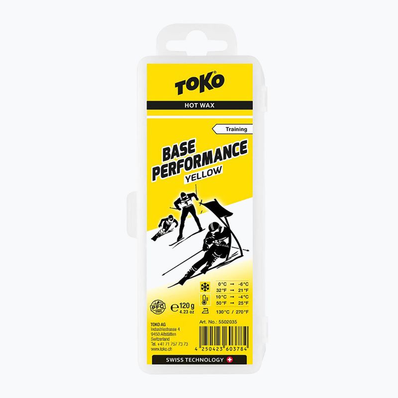 TOKO Base Performance Yellow 120g slidinėjimo tepalas 5502035