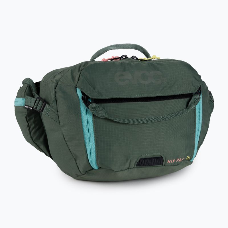 EVOC Hip Pack 3L dviratininko krepšys, žalias 102507307