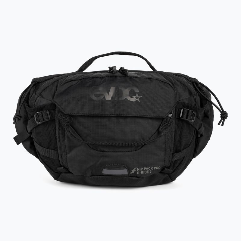 EVOC Pro E-Ride 3 l dviračių lagaminas, juodas 102509100