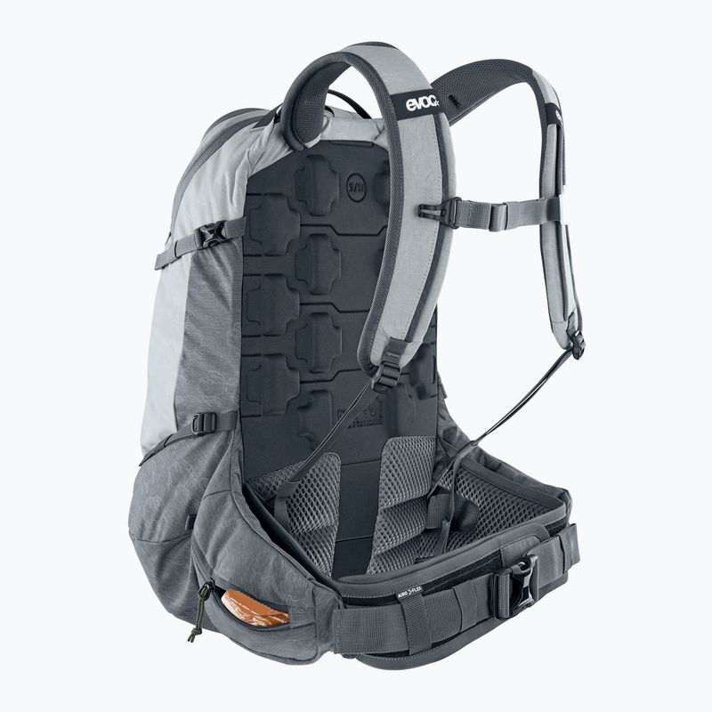 Dviračio kuprinė EVOC Trail Pro 26 l stone/carbon grey 3