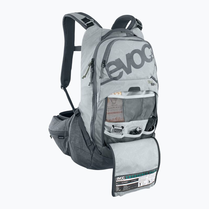 Dviračio kuprinė EVOC Trail Pro 16 l stone/carbon grey 8