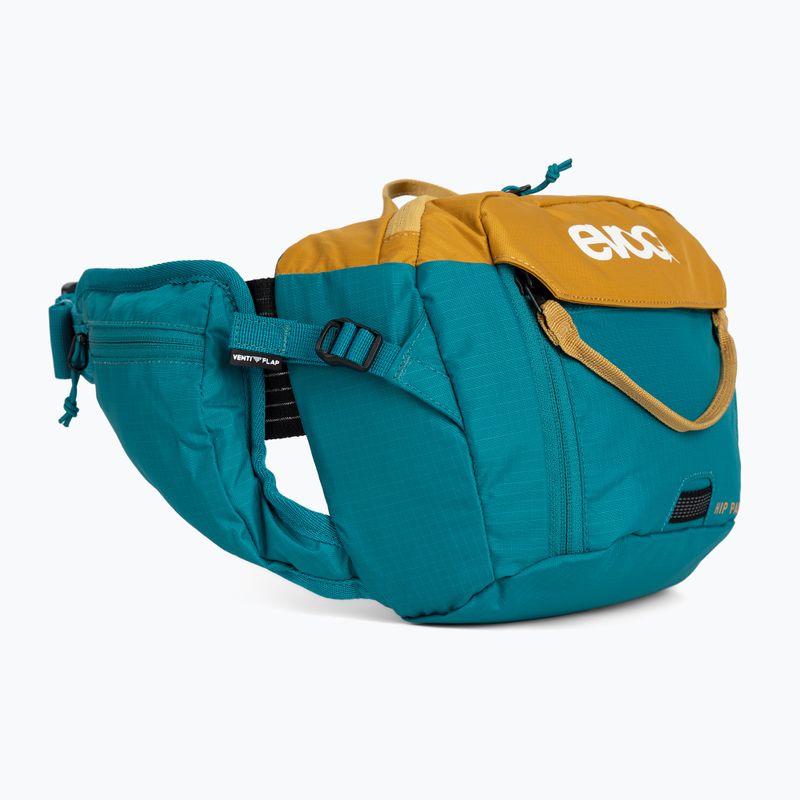 EVOC Hip Pack 3 l mėlynos/geltonos spalvos dviračių lagaminas 102507616 2