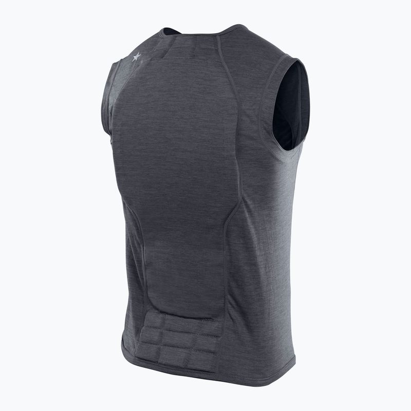 Vyriška slidinėjimo liemenė EVOC Ski Protector Vest carbon grey 4