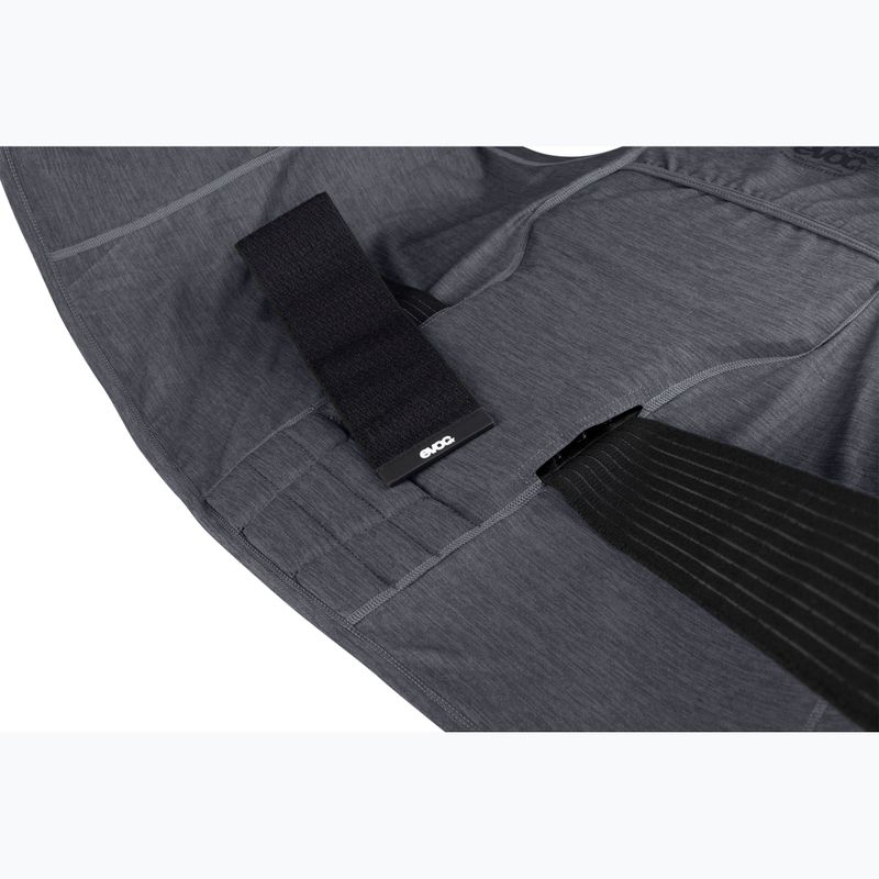 Vyriška slidinėjimo liemenė EVOC Ski Protector Vest carbon grey 5