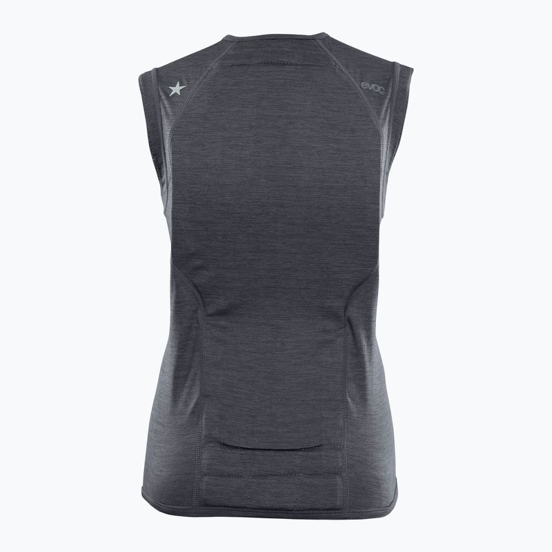 Moteriška apsauginė liemenė EVOC Protector Vest W carbon grey 2