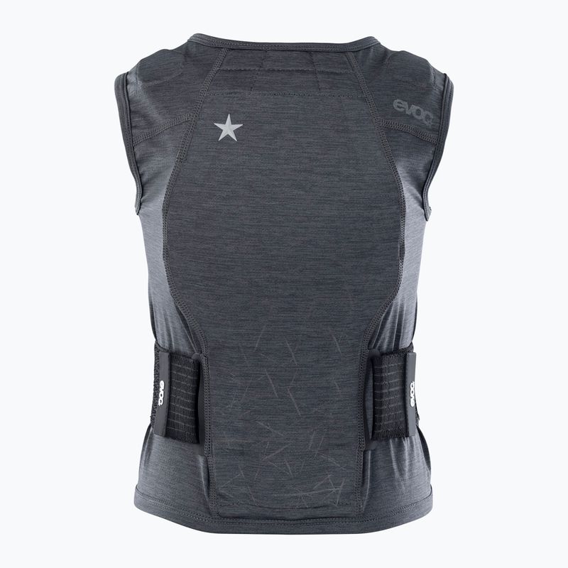 Vaikiška apsauginė liemenė EVOC Protector Vest Jr carbon grey 2